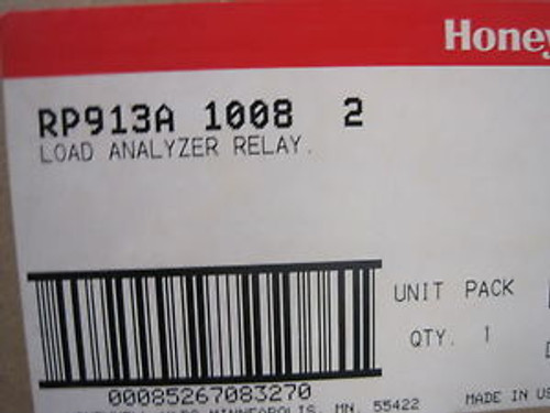 NEW HONEYWELL RP913A-1008-2 LOAD ANALYZER RELAY  RP913A10082