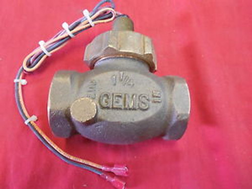 GEMS FS-200 27073 BOSHUTTLE FLOW SWITCH 1 1/4 BRASS 12.0 GPM (1E2)