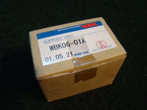 NSK Motion & control Support Unit WBK06-01A