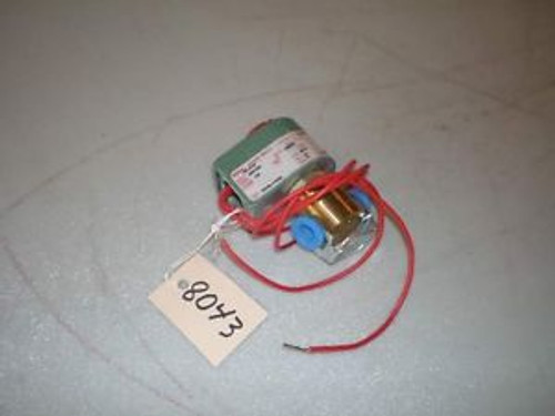 ASCO Solenoid Valve Cat #8314C23 1/4 NPT 120V 1/4 NPT Air/Gas 125# N/C (NEW)