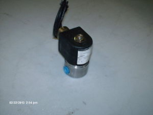 Skinner S/S Solenoid Valve #71215SN2MN00NOC111P3 1/4 NPT 2-Way 120V 200PSI (NEW