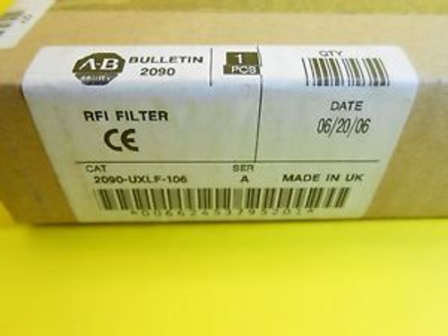 Allen Bradley RFI Filter -- AB 2090-UXLF-106 Ser. A (New)