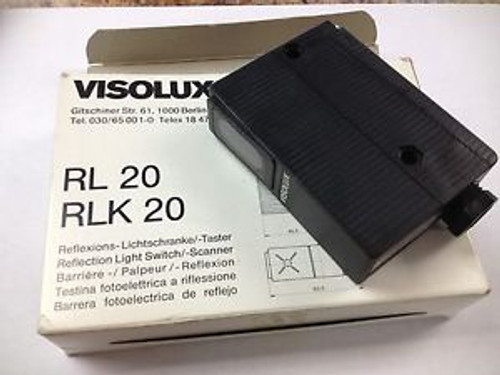 Reflection Light Scanner SENSOR Visolux RL20 RLK20 LK 20/35/44 RW:10M 24-220V