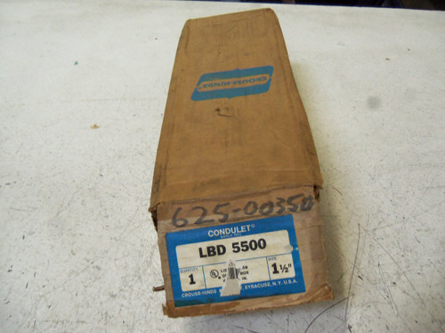 CROUSE-HINDS LBD 5500 CONDULET OUTLET BODY NEW IN BOX