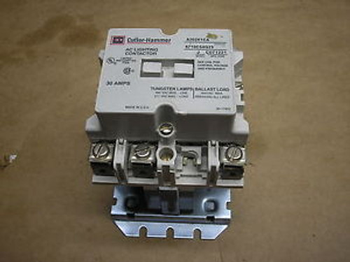 CUTLER-HAMMER A202K1CA 30 AMO M/N J AC LIGHTING CONTACTOR NEW NO BOX