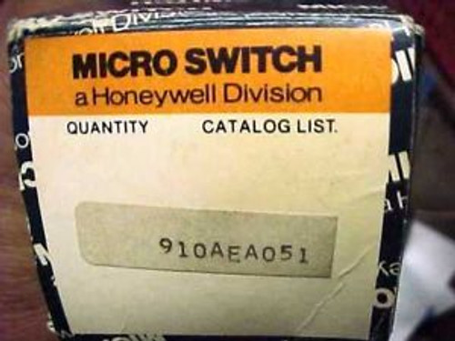 NEW-HONEYWELL MICRO SWITCH 910AEA051 INDICATOR   ZF-537