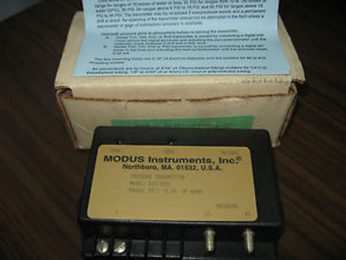 New Modus Instruments R32-050C Pressure Transmitter