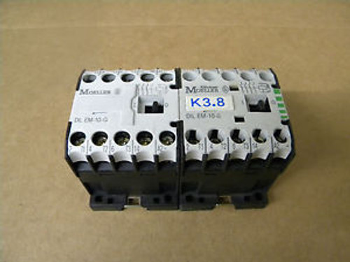 MOELLER DIL EM-10-G CONTACTOR LOT DILEM10G