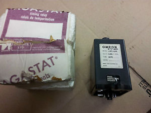 STP-MND-AC-UA Omron synchronous motor timer 120VAC 60S -  NEW