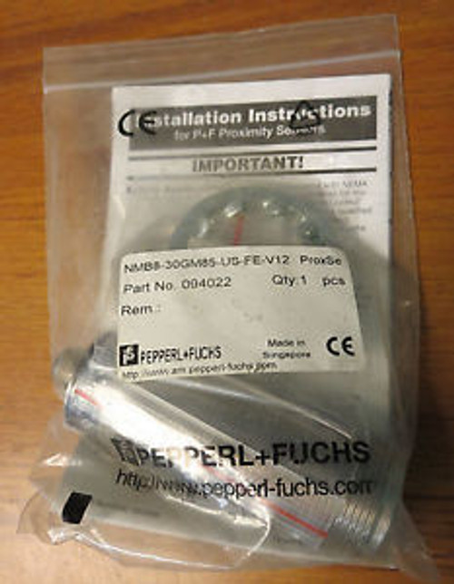 Pepperl & Fuchs NMB8-30GM85-US-FE-V12 Proximity Sensor