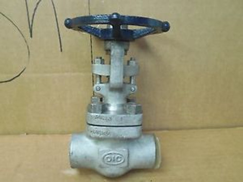 OIC 8GT-6 316 Stainless S/S Steel Gate Valve 1 NPT 800lb New