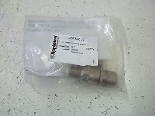 APPLETON 20PX0505 CABLE GLAND NEW IN A BAG