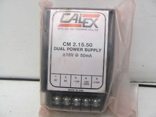 CALEX CM 2.15.50 POWER SUPPLY +/-15V@50MA NEW(OTHER)