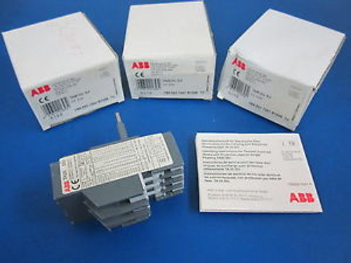 Lot of 3 ABB Overload Relays TA25 DU 5