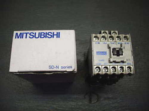 MITSUBISHI SD-N12 MAGNETIC CONTACTOR 24VDC COIL NEW MITSUBISHI SD-N12 MAGNETIC CONTACTOR 24VDC COIL NEW