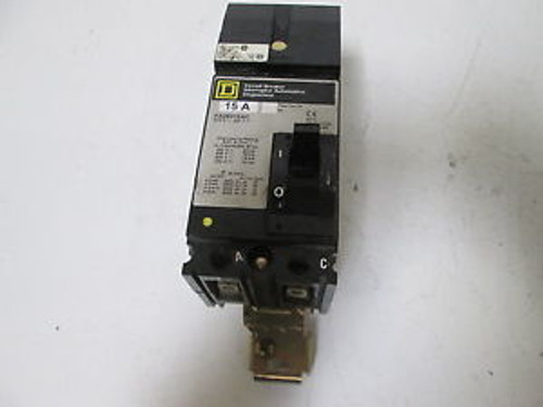 SQUARE D FA26015AC CIRCUIT BREAKER NEW OUT OF BOX