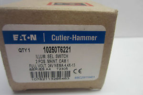 NEW CUTLER HAMMER 10250T6221  SELECTOR SWITCH