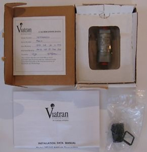 Viatran 0-200 PSIG Pressure Transmitter 3475ARGDH 4-20mA 1/4 Female NPT 200psig