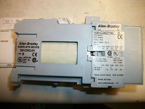 Allen Bradley 100-C30DJ01 100-C30Z00 Ser b