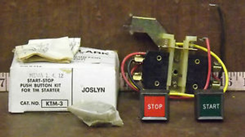 1 NEW JOSLYN CLARK KTM-3 START-STOP PUSH BUTTON KIT New