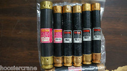 LOT of ( 17 ) Assorted Fusetron Fuses Model # FRS-R NEW Surplus Not in Box