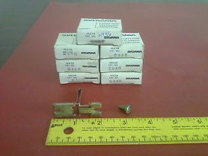 SYLVANIA HEATER CAT NO 2446 THERMAL OVERLOAD HEATER LOT OF 7 NEW OLD STOCK