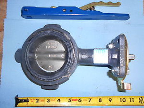 NEW NewCO WD3122 VALVE WITH LEVER-LOCK HANDLE DUCTILE IRON BUTTERFLY 250 PSI