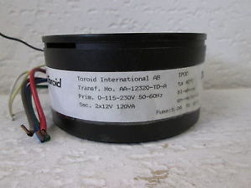 TOROID INTERNATIONAL AB TRANSFORMER AA-12320-TD-A