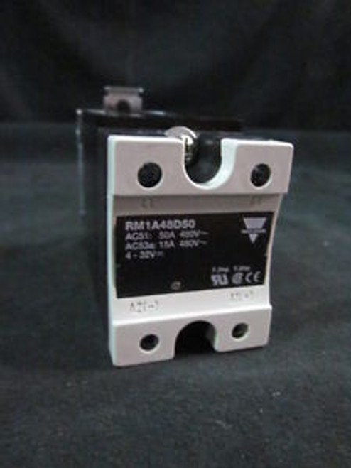 Relay SOLID STATE RELAY DIN MOUNT 530VAC 32VDC 50A CARLO GAVAZZI RM1A48D50 R