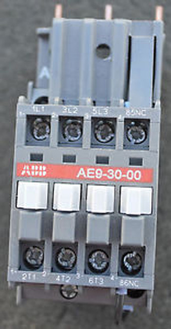 ABB AE9-30-00 Contactor 24VDC 9 Amp 3 Pole New no box