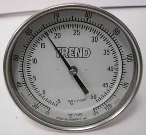 Trend 5 Model 52 Adjustable Angle Bimetal Thermometer 52-075-0-03-4 NNB