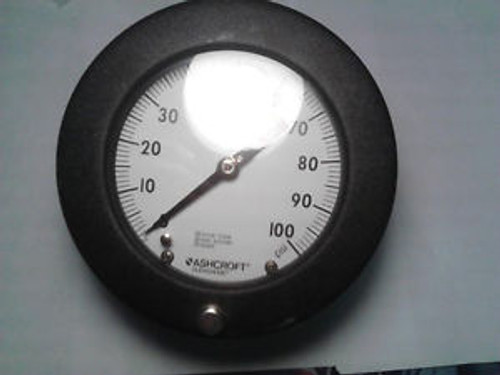 Ashcroft Q-8451 100 PSI Pressure Gauge (NEW)