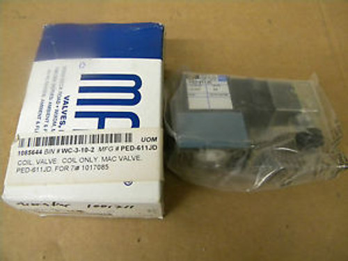 MAC PED-611JD SOLENOID VALVE New  PED611JD