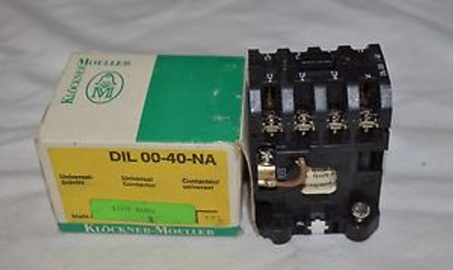 Moeller DIL 00-40-NA Contactor new