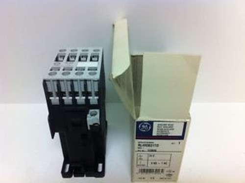 New GE GENERAL ELECTRIC AUXILIARY RELAY RL4RD031TD