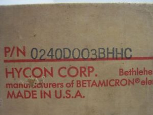 NEW HYCON 0240D003BHHC HYDRAULIC FILTER