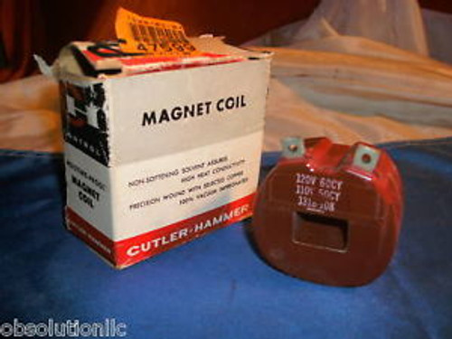 Cutler Hammer 9-1318-108 110/120V COIL 91318108