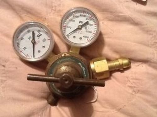 Forney CGA-540 Medium Duty Victor Style Oxygen Regulator With Gauges