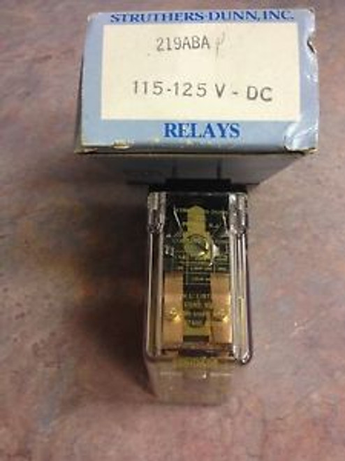 219ABAP Struthers Dunn Relay 115-125VDC New