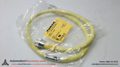 TURCK RSM RKM 55-1M/S600 CORDSET 5 POLE MALE/FEMALE STRAIGHT 1M, NEW