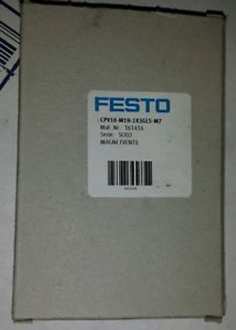 FESTO CPV10-M1H-2X3GLS-M7 SOLENIOD VALVE NEW IN A BOX