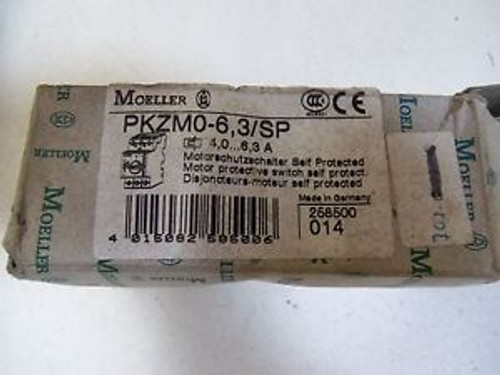 MOELLER PKZM0-63/SP MOTOR PROTECTIVE SWITCH NEW IN BOX