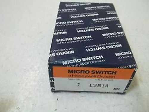 MICRO SWITCH LSB1A LIMIT SWITCH NEW IN A BOX