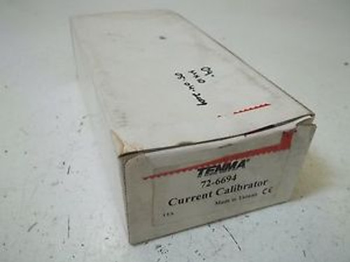 TENMA 76-6694 CURRENT CALIBRATOR NEW IN A BOX