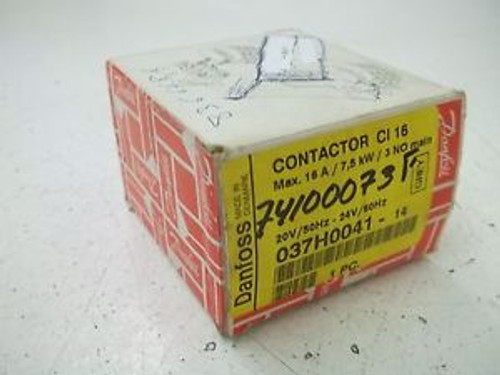 DANFOSS CI16 CONTACTOR 24V NEW IN A BOX