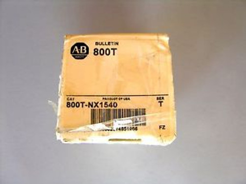 Allen-Bradley 800T-NX1540 Series T Red Pushbutton Switch - New in Box