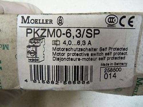 MOELLER PKZM0-63/SP NEW IN BOX