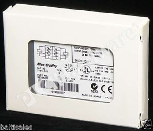 New Allen Bradley 1734-OX2 /C 1734-0X2 POINT Relay Digital Contact Output Qty