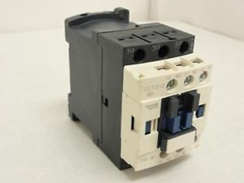 143778 New-No Box Schneider LC1D12BD Contactor 12A 3P 600V Coil: 24VDC