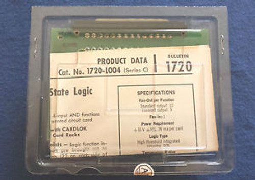 NEW ALLEN-BRADLEY 1720-L004 or 1720L004 (SERIE C) 4 INPUTS AND GATES